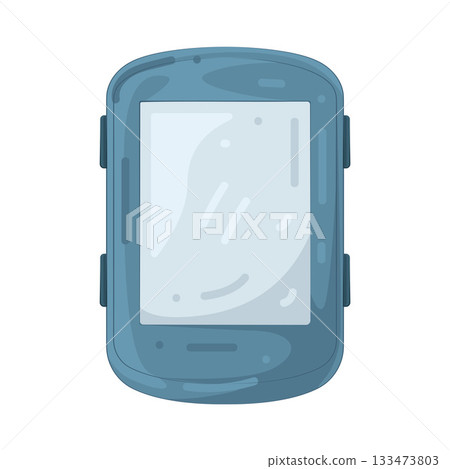 Illustration of gps device  133473803