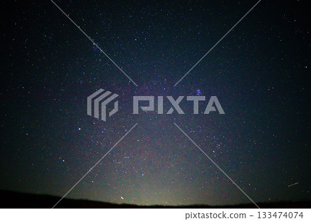 星空與草原，金牛座，昴星團 133474074