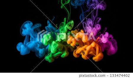 Colorful abstract background design 133474402