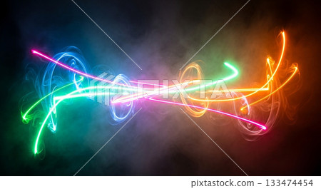 色彩繽紛的抽象背景設計 133474454