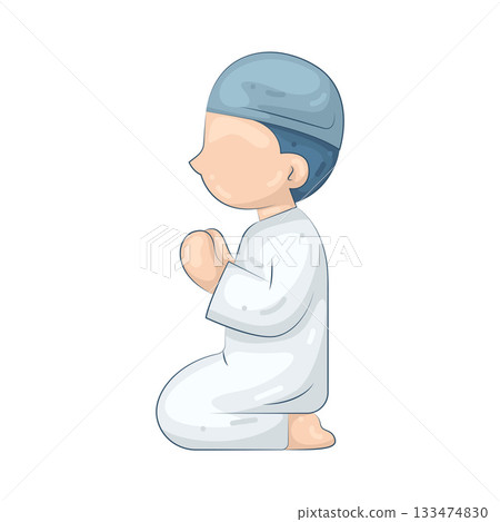 Illustration of praying 133474830