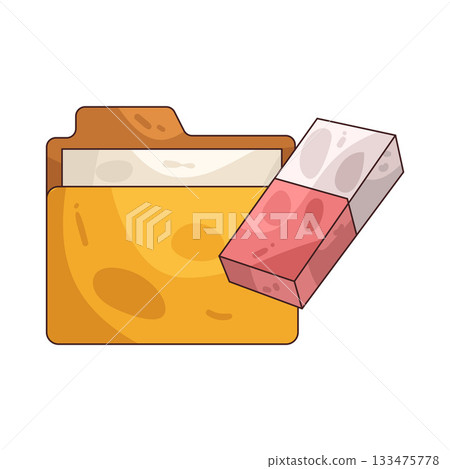 illustration of Log Erase illustration of Log Erase 133475778