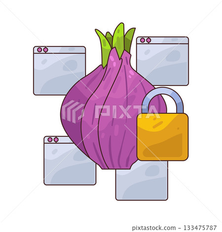 illustration of Onion  133475787