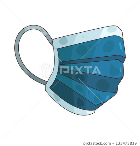 illustration of Face Mask 133475839