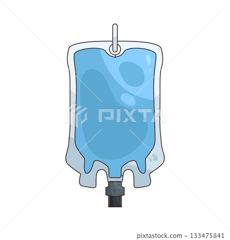 illustration of IV Bag 133475841
