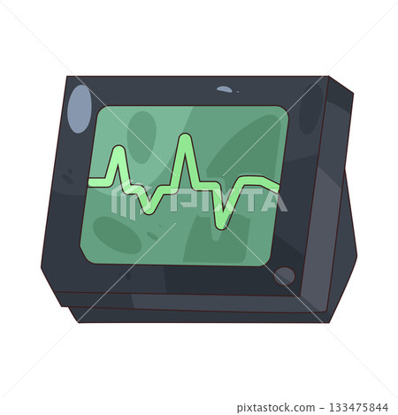 illustration of Heart Rate Monitor illustration of Heart Rate Monitor 133475844