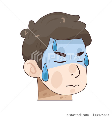 illustration of Cold Sweat illustration of Cold Sweat 133475883