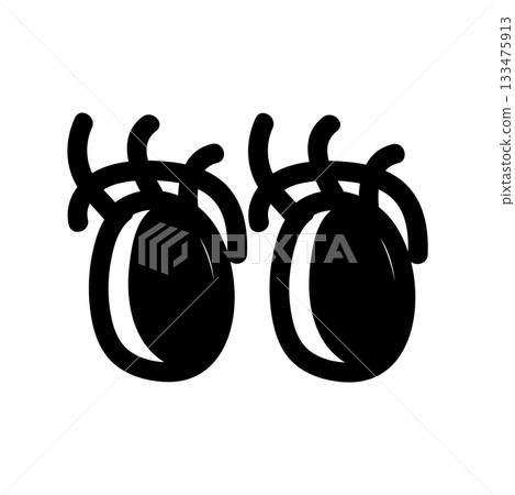 Simple eye icon Simple eye icon 133475913