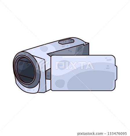 illustration of camcorder 133476095