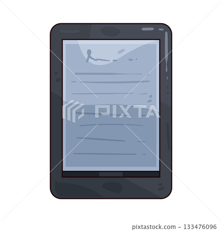 illustration of E-Reader 133476096