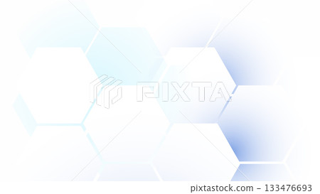 Abstract geometric shape technology digital hi tech concept background with science concept. Space for your text 133476693