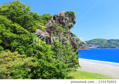 [三重縣] 獅子岩的晴空（獅子岩） 133476803