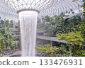 Jewel Waterfall and Glass Dome at Changi Airport, Singapore 133476931