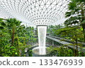 Jewel Waterfall and Glass Dome at Changi Airport, Singapore 133476939