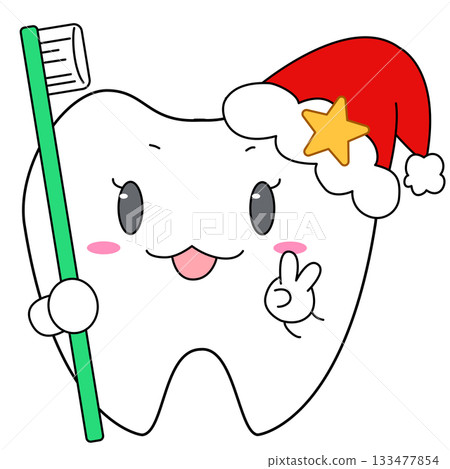 牙齒角色（聖誕節） 133477854