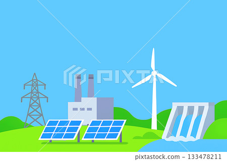 電力和發電圖片 電力和發電圖片 133478211
