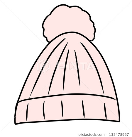 簡單的針織帽 133478967