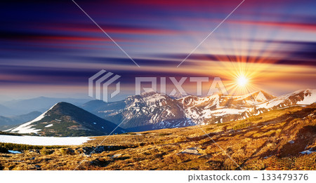 mountain landscape 133479376