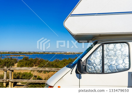 Camper with thermal screen blind Camper with thermal screen blind 133479650