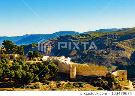 The Alcazaba fortress in Antequera, Spain. The Alcazaba fortress in Antequera, Spain. 133479674