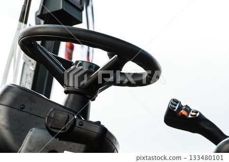 Steering wheel in tractor truck Steering wheel in tractor truck 133480101