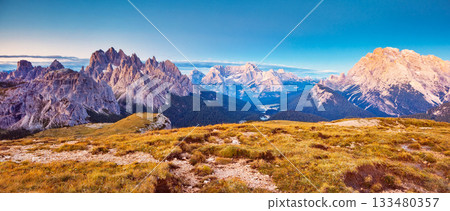 magical mountain landscape 133480357