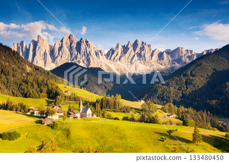 unusual mountain landscape 133480450