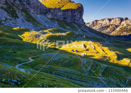 magic mountain landscape 133480466