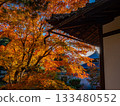Kyoto temples bathed in autumn colors 133480552