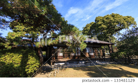 秋季的明治紀念大磯庭園 秋季的明治紀念大磯庭園 133481129