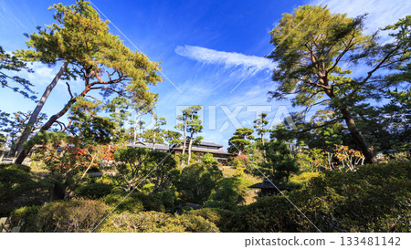 Meiji Memorial Oiso Garden in autumn Meiji Memorial Oiso Garden in autumn 133481142