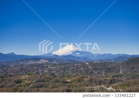 【神奈川縣】從莊南台眺望富士山 133481227