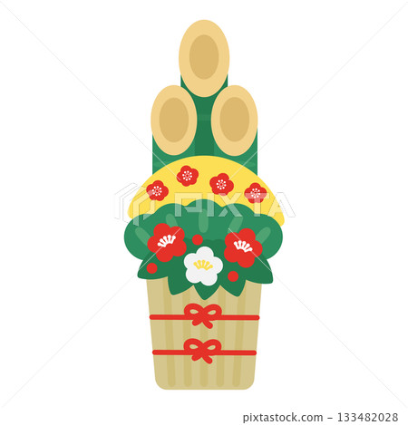 Kadomatsu Illustration Kadomatsu Illustration 133482028