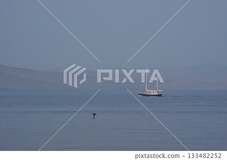 Water transport of Olkhon Island. 133482252
