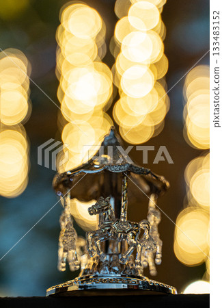 Sparkling illuminations and merry-go-round objects Sparkling illuminations and merry-go-round objects 133483152