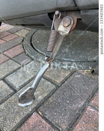 Scooter side stand 133483983