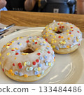 Glazed Donuts Sweet Pastry Dessert 133484486