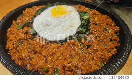 Asian Style Fried Rice with Vegetables Asian Style Fried Rice with Vegetables 133484489