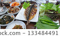 Grilled Mackerel Fish Korean Style 133484491