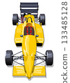 Vector race car isolated 133485128