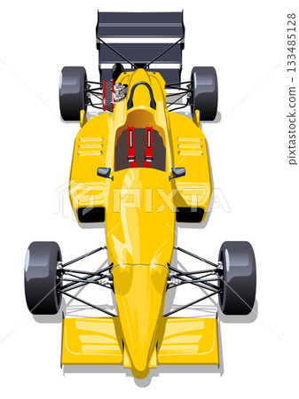 Vector race car isolated Vector race car isolated 133485128