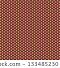 Seamless woven pattern in brown background. Abstract geometric surface texture mosaic.Graphic design vector illustration for Cover Banner Backdrop Poster Flyer Party Decor Template Event Greeting Card 133485230