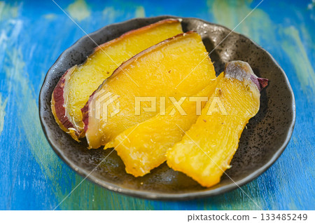 Handmade dried sweet potato 133485249