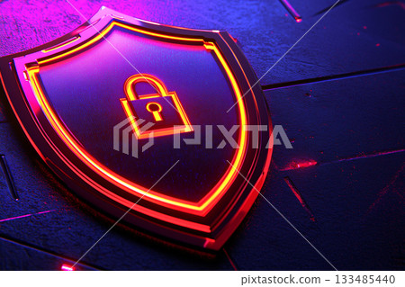 Image of data processing and padlock. Computer security day and celebration concept digitally generated image. Image of data processing and padlock. Computer security day and celebration concept digitally generated image. 133485440