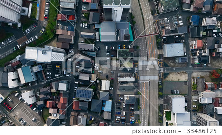 無人機航拍居住區 133486125