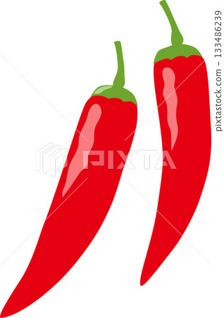 Red peppers 133486239