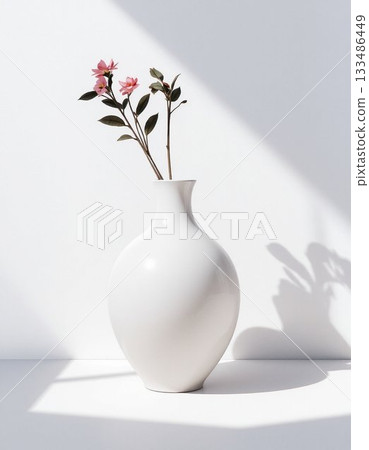 vase with flowers 133486449