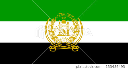 Flag of Afghanistan (1992 2001) Flag of Afghanistan (1992 2001) 133486493