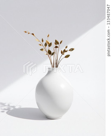 easter egg in vase easter egg in vase 133487047