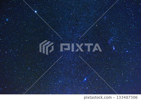 Starry Sky Orion Great Triangle Starry Sky Orion Great Triangle 133487306